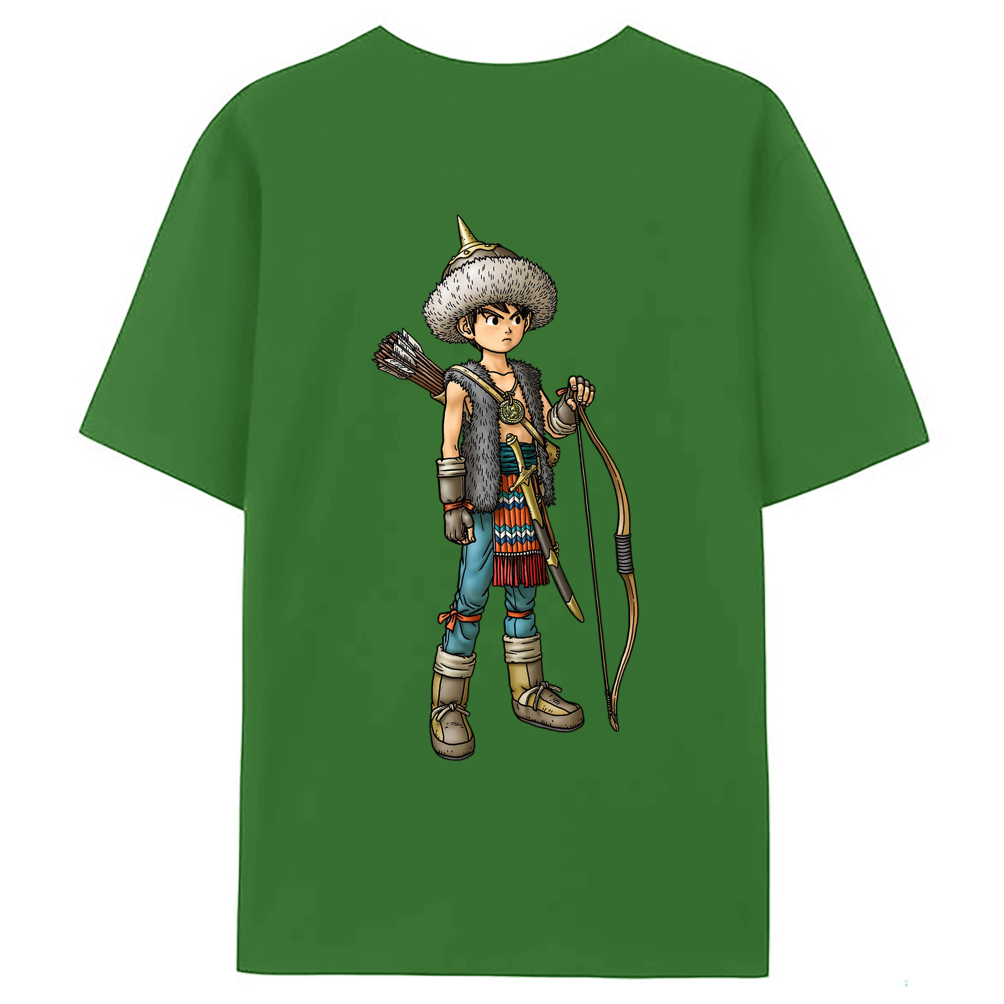 （画像用） ドラゴンクエスト Doragon Kuesuto Dragon Quest レディース半袖Tシャツ(バックプリント)